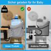 Herrselsam Baby Table Chair, Portable Folding Booster Seat with Carry Bag view 4