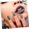 Ice Cube Glass Paper Mermaid Effect Stickers, 11 Pieces, Transparent view 4