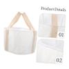 Collapsible Foot Bath Bucket, Khaki, Portable Foot Basin view 3