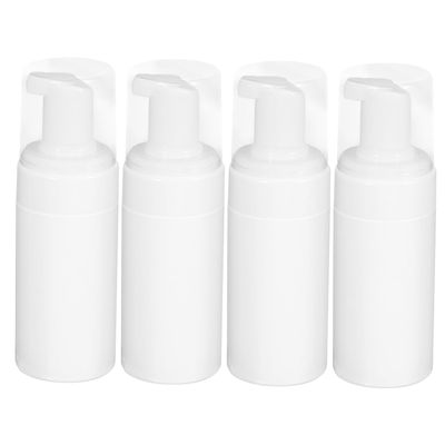 FOMIYES 4-Pack 100 ml PET Pump Bottles, Refillable and Easy to Clean