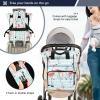 Vnurnrn Flamenco Pink Birds Mom Backpack, Large-Capacity Diaper Bag view 4