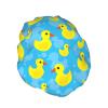 Rubber Duck Forest Hunting Camo Shower Cap view 2