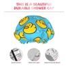 Yellow Duck, Blue Bubble, Cute Whale Women's Shower Cap view 4