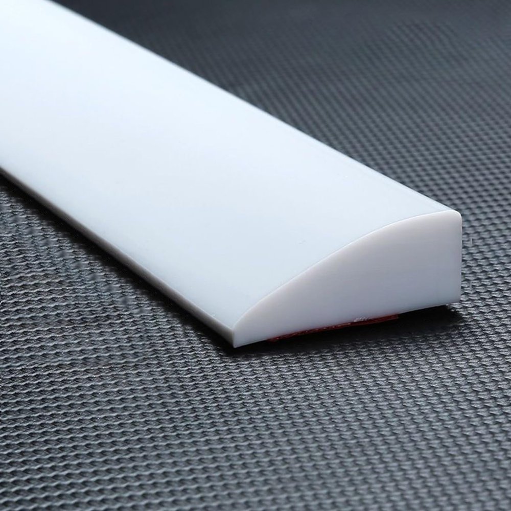 SIDID Portable Door Threshold Ramp for Robot Vacuums, Solid Silicone Gel, 1.2/1.8 cm High, 160 x 5 x 1.8 cm
