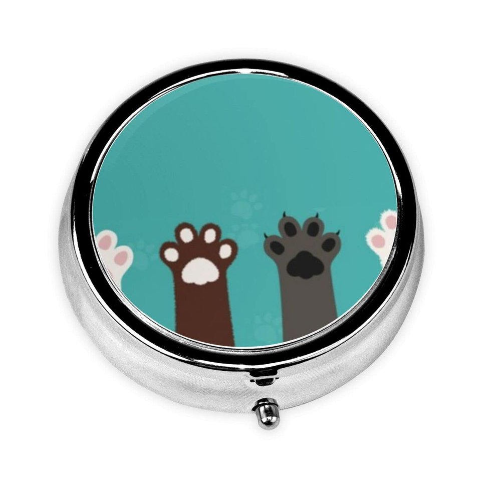 Cat Paw Print Pill Organizer