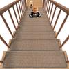 PADOOR Non-Slip Stair Treads with Rubber Backing, 20.3 x 76.2 cm, Light Gray, 15-Pack view 1