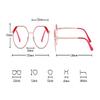 NOVESIXTDAT Ultra-Light Reading Glasses for Men and Women, HD Blue-Light-Blocking Computer Readers, Anti-Glare, Lightweight (Color: C6, Strength: +3.00) view 3