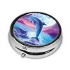 Ocean Dolphin Printed Pill Case with 3 Compartments view 2