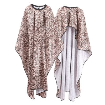 FRCOLOR Leopard Print Hairdressing Cape
