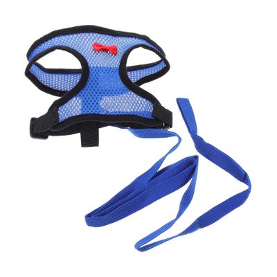 Adjustable Blue Nylon Chicken Harness, Breathable