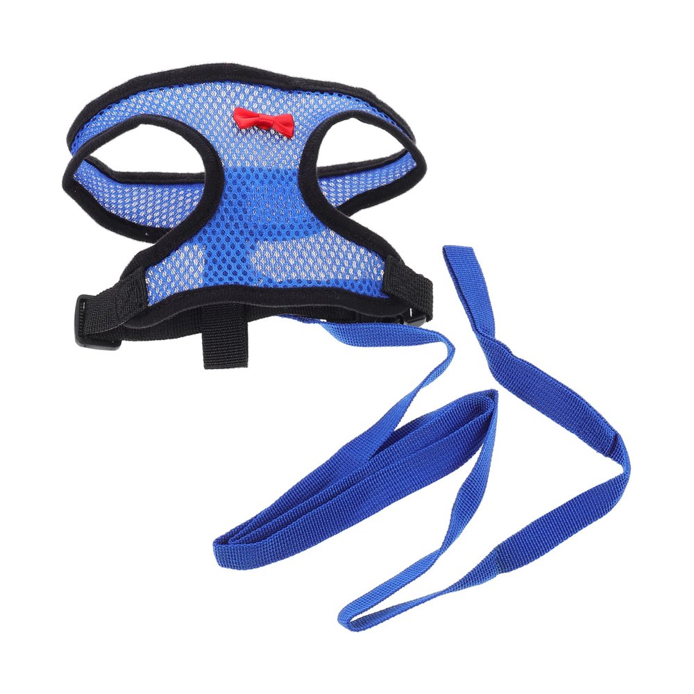 Adjustable Blue Nylon Chicken Harness, Breathable