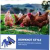 Adjustable Blue Nylon Chicken Harness, Breathable view 4