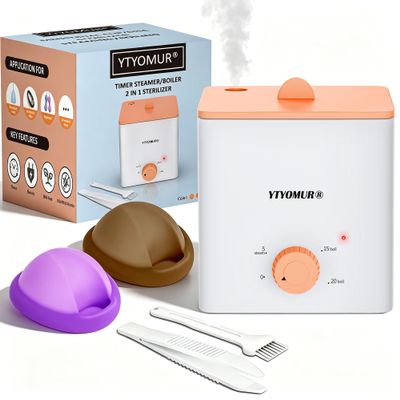 Menstrual Disc Set with Sterilizer