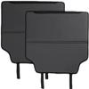 2-Piece Black PU Leather Car Seat Back Protectors for Chevrolet Impala, Lumina, Orlando view 1