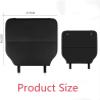 2-Piece Car Seat Back Anti-Kick Pads for Ford Mondeo MK3/MK4/MK5/Escape, Black view 2