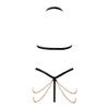 SINMIUANIME Women's Body Harness Cosplay Lingerie Set (188Black, L) view 4