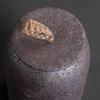 InDmar Handmade Mini Ceramic Urn, 15.5 cm, Vintage Tea Canister-Style Container view 3