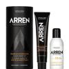 Farcom Professional ARREN Men's Beard and Mustache Color Cream Kit, Ammonia-Free, 130 ml, Black view 1