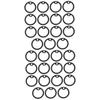 Mipcase 30-Piece Dog Tag Silencers and Protectors view 1