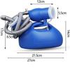 Portable Men's Urinal, 2,000 mL, Leak-Resistant Plastic view 3