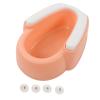 Toddler Bottom-Washing Basin, Slip-Resistant, Squat-Free, Soft Multipurpose Basin for Babies and Children (Pink PVC) view 1