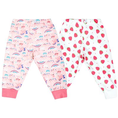 MOEMOE BABY 2-Pack Potty Training Pants for Children, Washable Learning Underwear with Leakproof TPU, Blue + Yellow, XL/7–9 Years