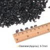 Sourcing Map 100g/0.22lb 5-7mm Polished Black Obsidian Stones view 2