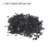 Sourcing Map 100g/0.22lb 5-7mm Polished Black Obsidian Stones view 3