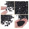 Sourcing Map 100g/0.22lb 5-7mm Polished Black Obsidian Stones view 4