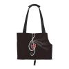 Small Dog Carrier with Music Notes, Soft-Sided Pet Tote view 2