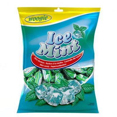 Woogie Ice Mint Filled Candies, Mint Flavor, 170 g