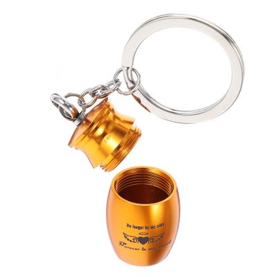 Garnet Pet Ash Keychain