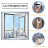 RAKTOV Cat Window Safety Net with Zipper, Removable Insect Screen, 100 x 100 cm, Position 6 view 3
