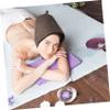 GANAZONO Gray Wool Felt Sauna Hat, Portable Reusable Spa Set view 3