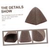 GANAZONO Gray Wool Felt Sauna Hat, Portable Reusable Spa Set view 4