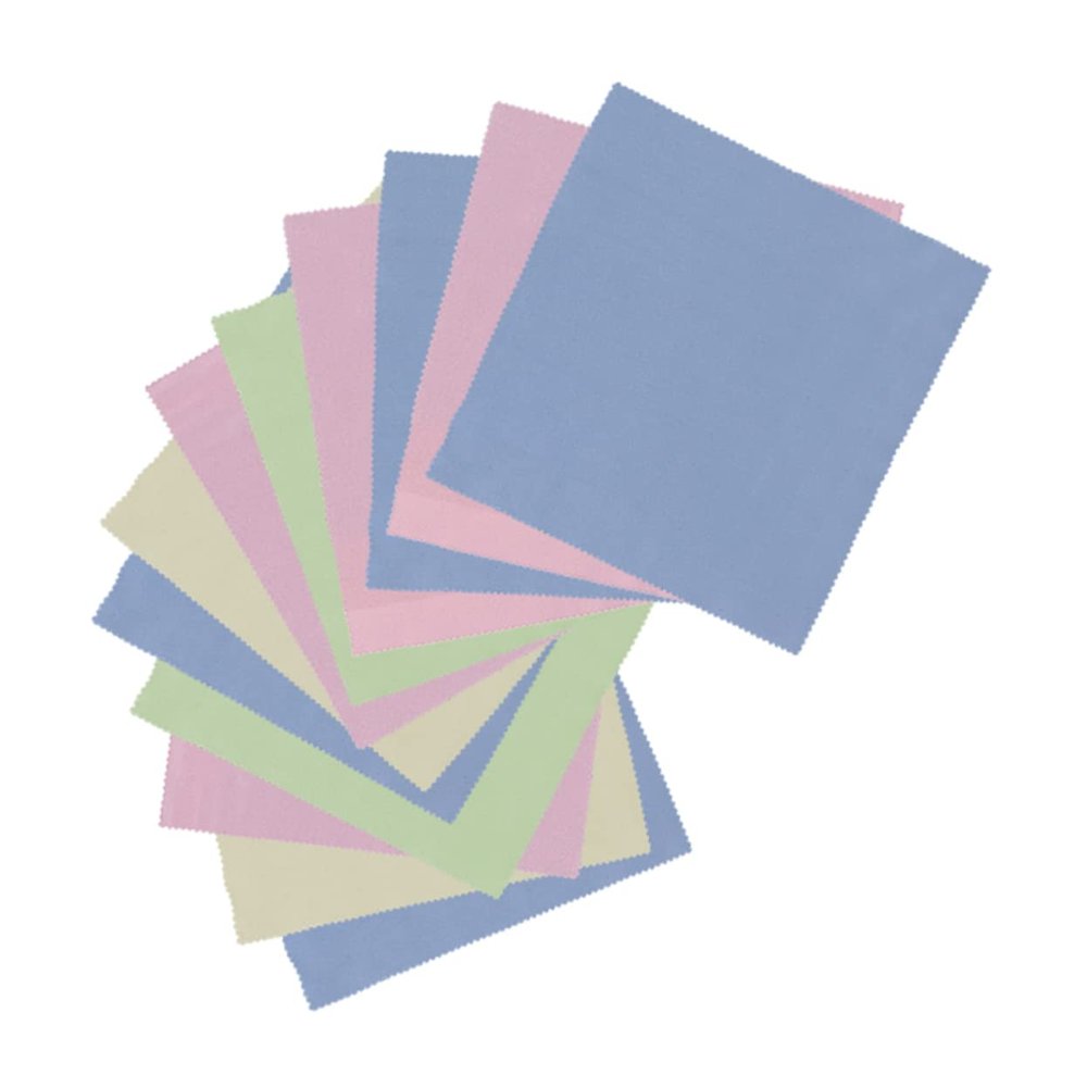 12-Pack Eyeglass Cleaning Cloths, 20 x 20 cm, Superfine Fiber