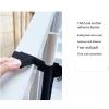 Magic Door 89 x 85 cm, Portable Child Safety Gate, Foldable Mesh Puppy Gate for Indoor and Outdoor Stairs and Hallways, 2 Pieces, S view 4