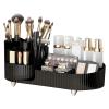 BYYLECL 360° Rotating Makeup Organizer, Black view 1
