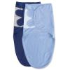 Soarwg Kids Baby Swaddle Sack, 0–3 Months, OEKO-TEX 100, 2-Pack, Dark Blue view 1