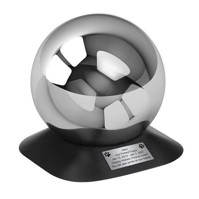 Pet Cremation Urn, Durable Outdoor Memorial Urn with Plaque