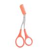 YSJJZRL Eyebrow Trimmer Scissors with Comb, Stainless Steel, Orange view 1