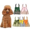 Dog Dress, Comfortable, Soft, Floral Pattern, Cotton, Bow, Halter Dress, Pet Supplies, Gifts for Valentine's Day/Mother's Day/Christmas/Birthdays (Green, XS) view 4