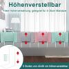 JOIEYOU Bed Rail, 60 cm, 5-Position Height-Adjustable, Linen Gray view 3