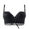 boseucn Women's Lace Strapless Push-Up Bra view 1