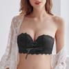 boseucn Women's Lace Strapless Push-Up Bra view 2