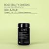 Alteya Organic Rose Beauty Omegas – Plant-Based Omega 3+6+7+9 Fatty Acids + Two-Rose Antioxidant Complex (30 Softgels) – USDA Organic Certified – Skin & Hair view 2