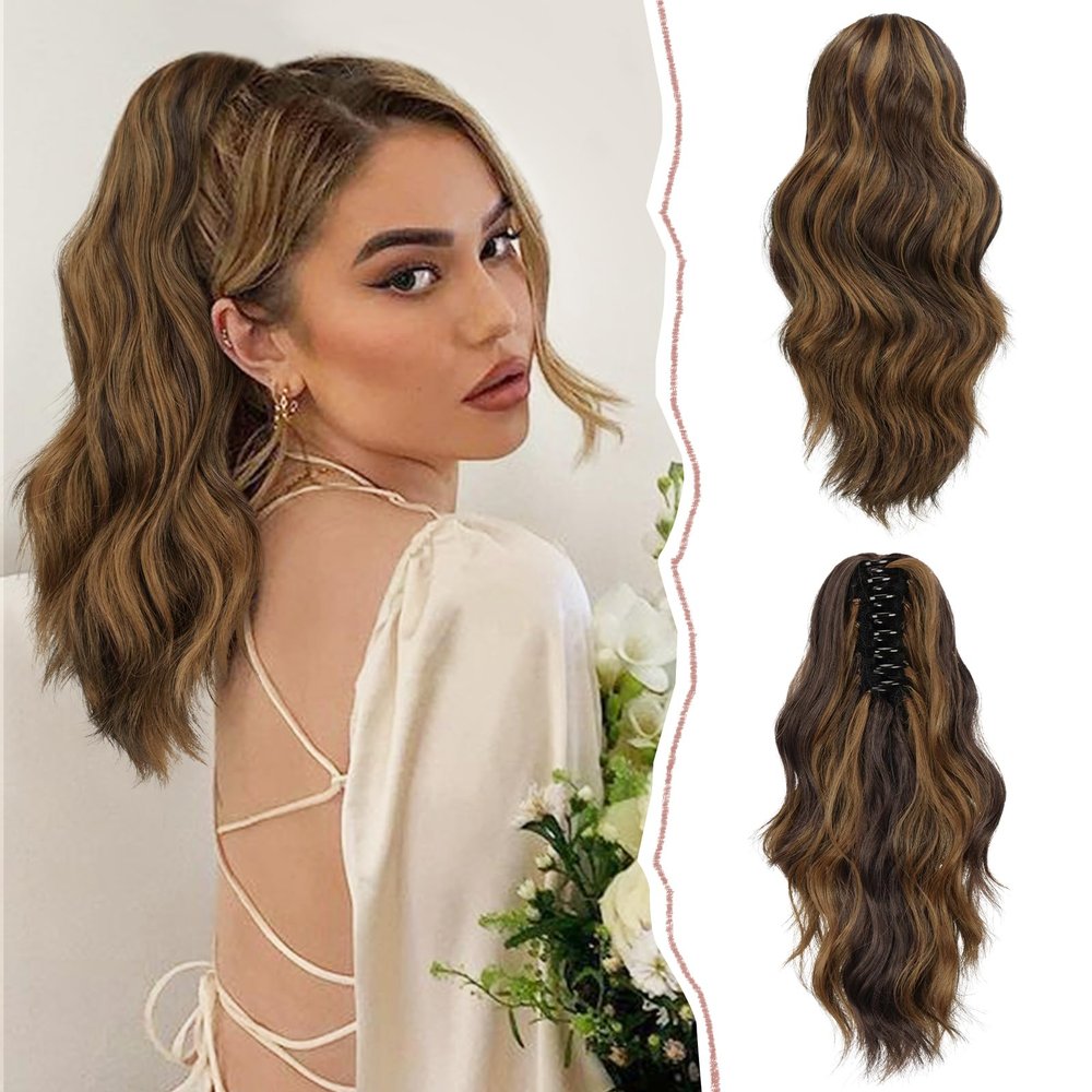 Sofeiyan Clip-In Ponytail Hair Extension, 30 cm