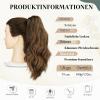 Sofeiyan Clip-In Ponytail Hair Extension, 30 cm view 2