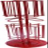 Red Holder for Caffè Borbone-Compatible Coffee Capsules view 1