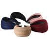 Leadigol Wide Hard Headband for Women with Hollow Design view 1